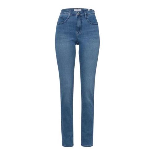 Mary Stijl Schoon Donkerblauwe Broek Brax , Blue , Heren