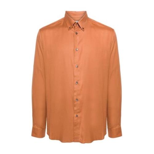 Oranje Shirt Collectie PS By Paul Smith , Orange , Heren