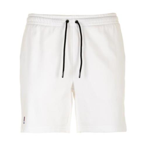 Witte Shorts Dorian Poly Katoen K-Way , White , Heren