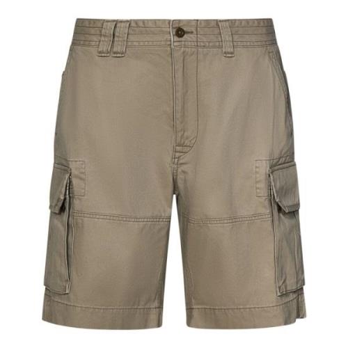 Klassieke Fit Beige Cargo Shorts Polo Ralph Lauren , Beige , Heren