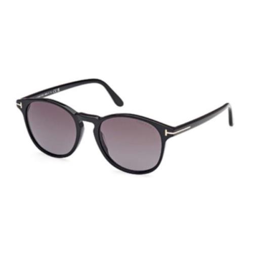 Stijlvolle zonnebril voor mode liefhebbers Tom Ford , Black , Unisex