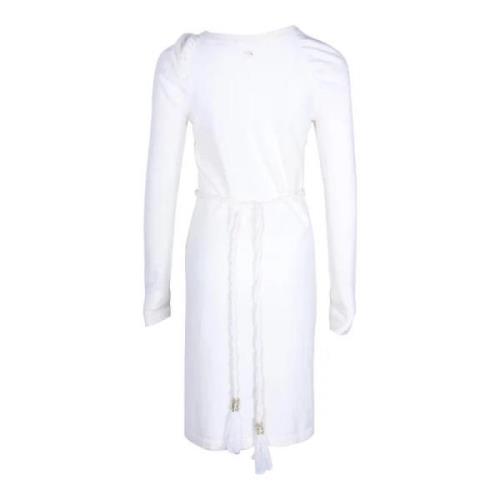 Pre-owned Wool dresses Chanel Vintage , White , Dames