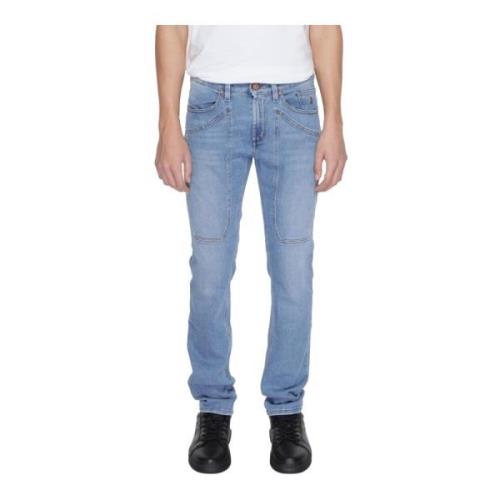 Straight Jeans Jeckerson , Blue , Heren