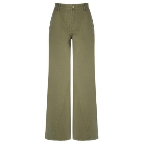 Army Green Briley Pant Anine Bing , Green , Dames