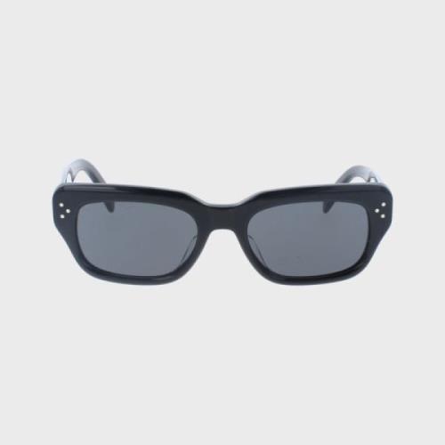 Stijlvolle Zonnebril Zwarte Frame Celine , Black , Dames