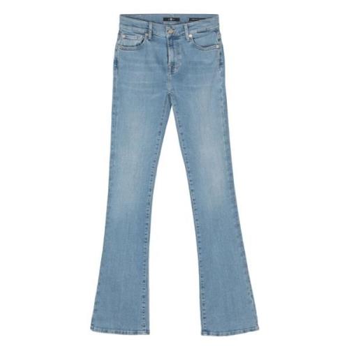 Bootcut Jeans voor Vrouwen 7 For All Mankind , Blue , Dames