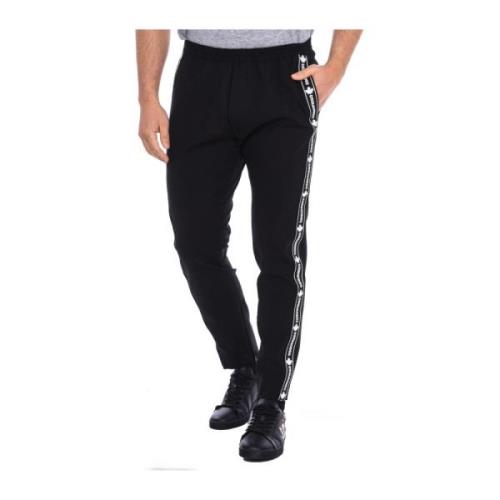 Sportieve Wollen Trainingsbroek Dsquared2 , Black , Heren