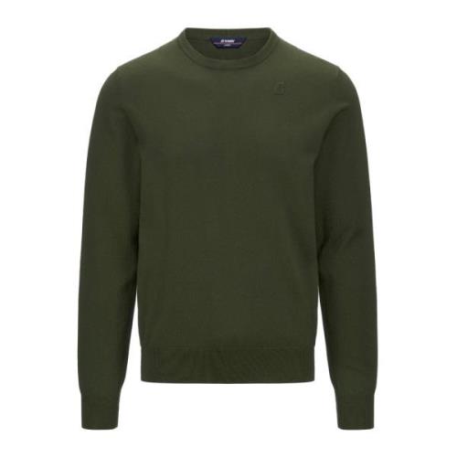 Sebastien Pullover Sweater K-Way , Green , Heren