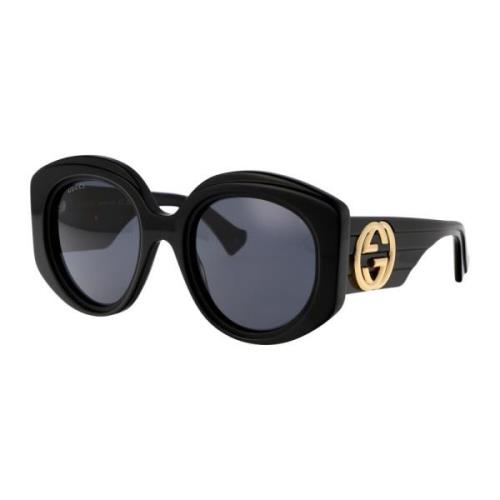 Stijlvolle zonnebril Gg1308S Gucci , Black , Dames