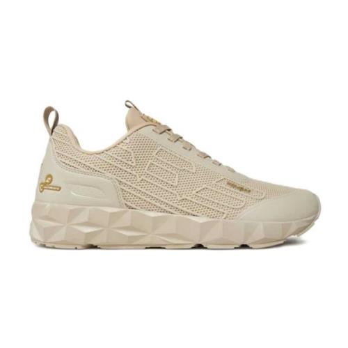 Lage Sneakers - Beige Emporio Armani EA7 , Beige , Heren