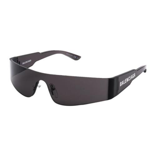 Stijlvolle zonnebril met Bb0041S model Balenciaga , Gray , Unisex