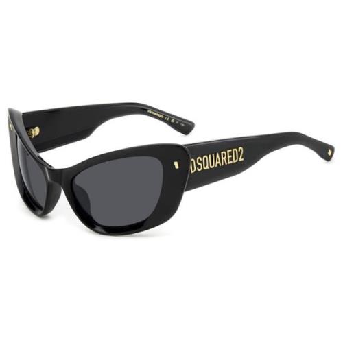 Zwart/Grijs Zonnebril D2 0118/S Dsquared2 , Black , Dames