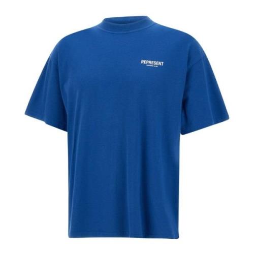Stijlvolle T-shirts en Polos Represent , Blue , Heren