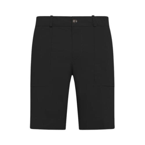 Zwarte Chino Shorts Bermuda Stijl RRD , Black , Heren