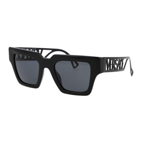 Stijlvolle zonnebril met model 0Ve4431 Versace , Black , Dames
