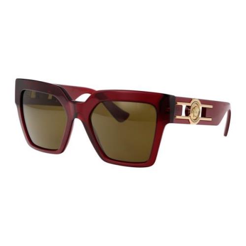 Stijlvolle zonnebril 0Ve4458 Versace , Brown , Dames