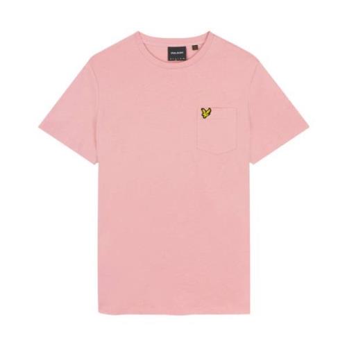 Korte mouw T-shirt Ts2022V Lyle & Scott , Pink , Heren