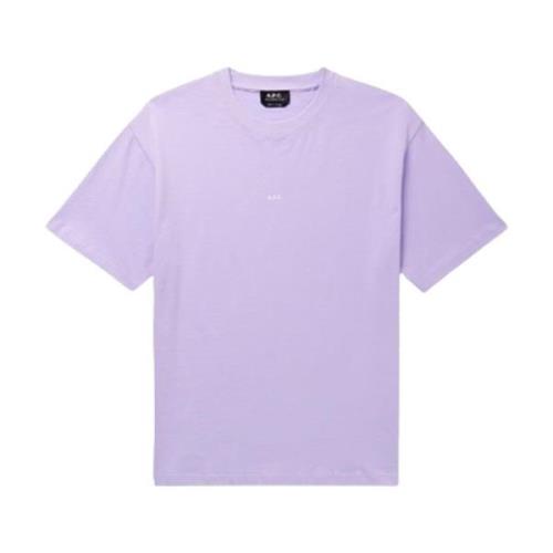 Lavendel Kyle T-Shirt A.p.c. , Purple , Heren