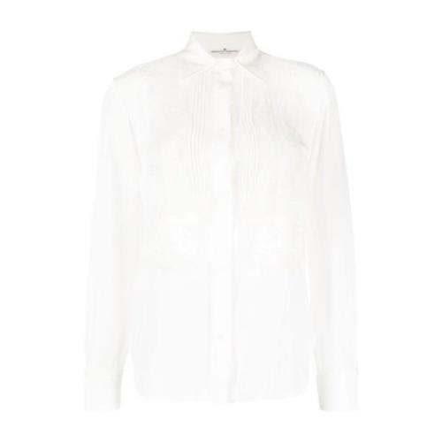 Witte Shirts voor Vrouwen Ermanno Scervino , White , Dames