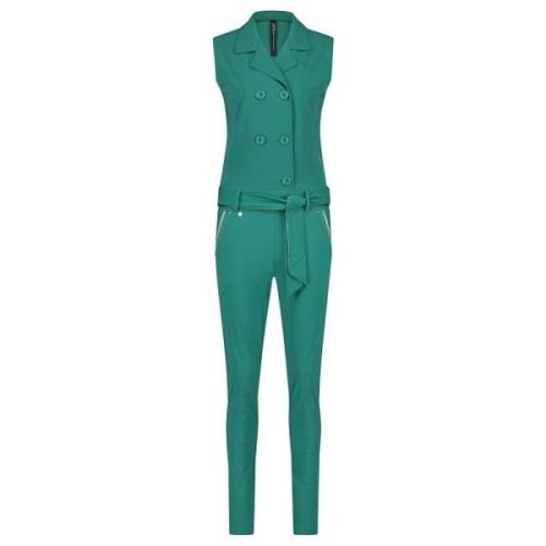 Stijlvolle Jumpsuit Zip73 , Green , Dames