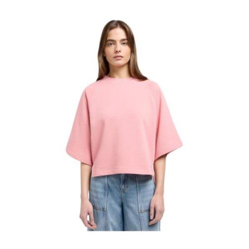 Stijlvolle Raglan T-shirt Lee , Pink , Dames
