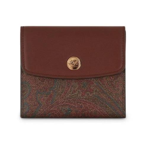 Bruine Portemonnees Dames Accessoires Etro , Brown , Dames