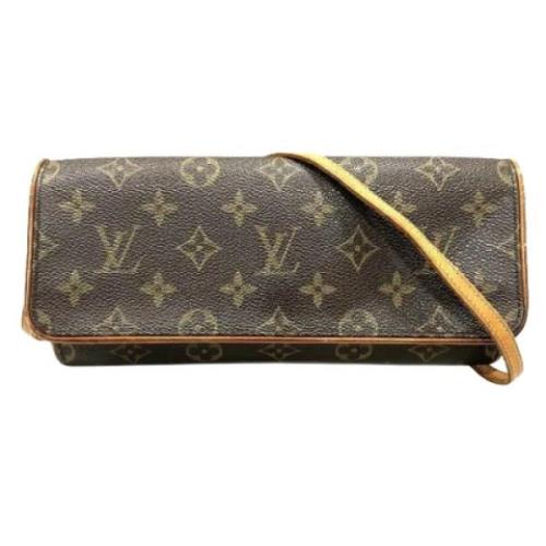 Pre-owned Canvas louis-vuitton-bags Louis Vuitton Vintage , Brown , Da...