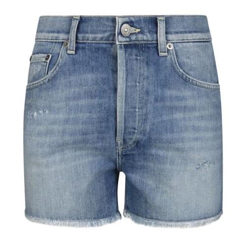 Korte Denim Shorts voor Vrouwen Dondup , Blue , Dames