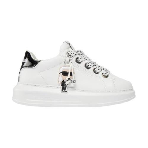 Witte Sneaker Kapri Kl62576N Karl Lagerfeld , White , Dames