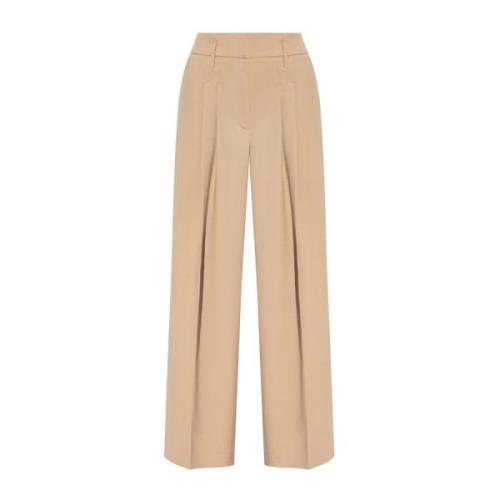 Plooivoorpantalon Birgitte Herskind , Beige , Dames