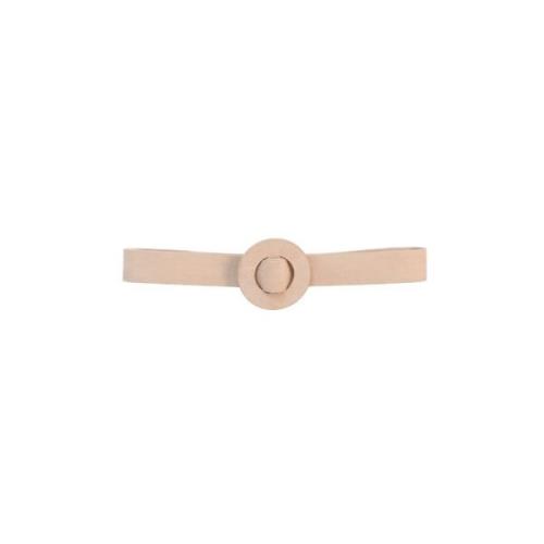 Beige Suède Brede Riem Cortana , Beige , Dames