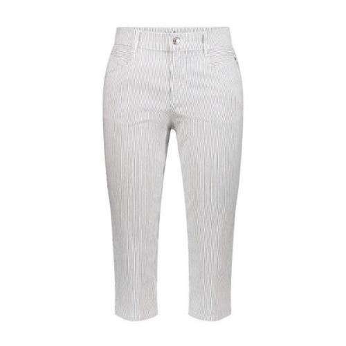 Slimme 5-Pocket Cropped Jeans Gardeur , White , Dames