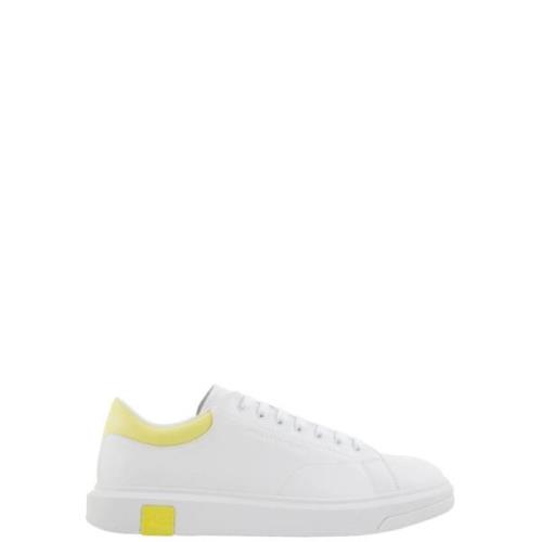 Witte Op Stijl Schoenen Armani Exchange , White , Heren