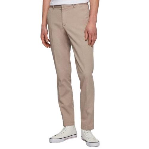 Beige Heren Chino van Hugo Boss Boss , Beige , Heren