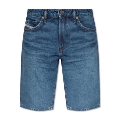Slim-Short shorts Diesel , Blue , Heren