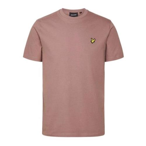 Roze T-Shirts Lyle & Scott , Pink , Heren