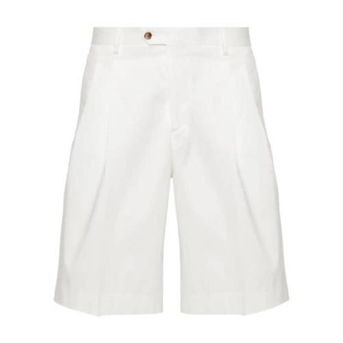 Witte Shorts Ss24 Lardini , White , Heren