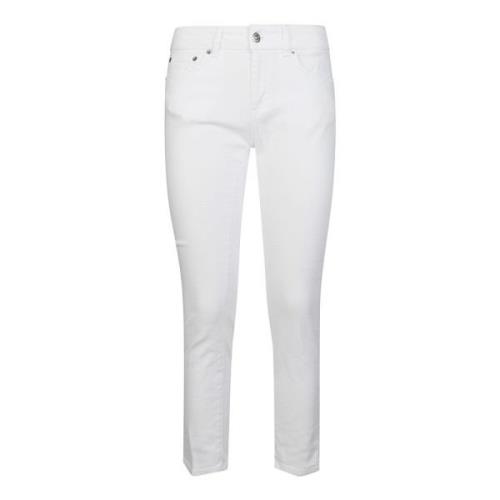 Denim Spacchetto Rose Bull Jeans Dondup , White , Dames