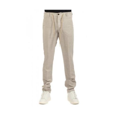 Heren Casual Broek Berwich , Beige , Heren