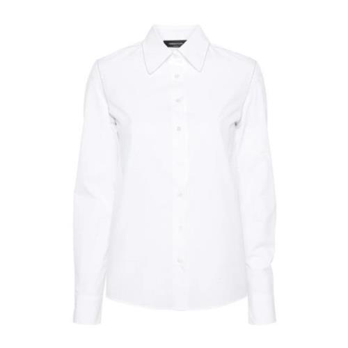 Witte Shirts voor Vrouwen Fabiana Filippi , White , Dames