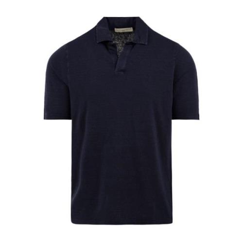 Blauwe T-shirts en Polos Filippo De Laurentiis , Blue , Heren