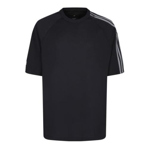 Zwarte T-shirts & Polos voor mannen Adidas , Black , Heren