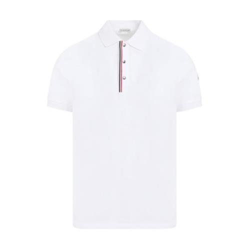 Polo Shirts Moncler , White , Heren