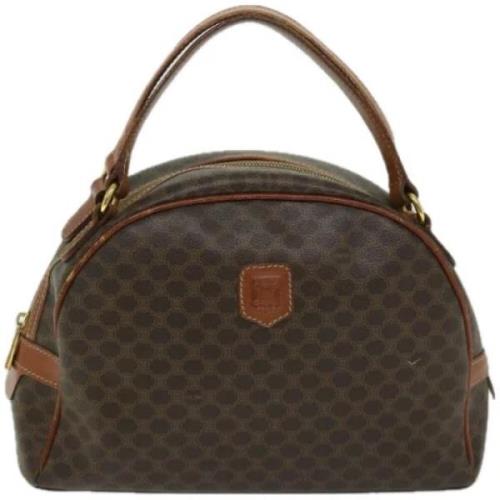 Pre-owned Canvas celine-bags Celine Vintage , Brown , Dames