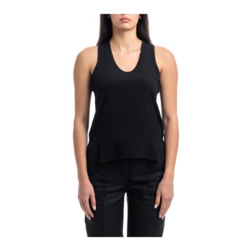 Tencell Top Stijl Seventy , Black , Dames