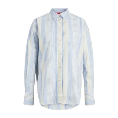 Relaxed Poplin Shirt in Limeade/Multi Jack & Jones , Multicolor , Dame...