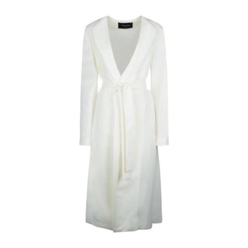 Stijlvolle Trenchcoat voor Vrouwen Fabiana Filippi , White , Dames