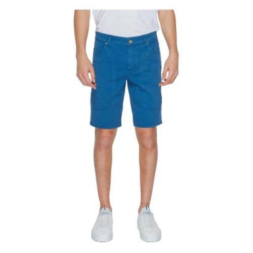 Heren Bermuda Shorts Lente/Zomer Collectie Jeckerson , Blue , Heren