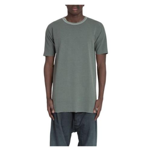 Textuur Oversized Tee Boris Bidjan Saberi , Green , Heren