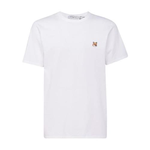 T-Shirts Maison Kitsuné , White , Heren